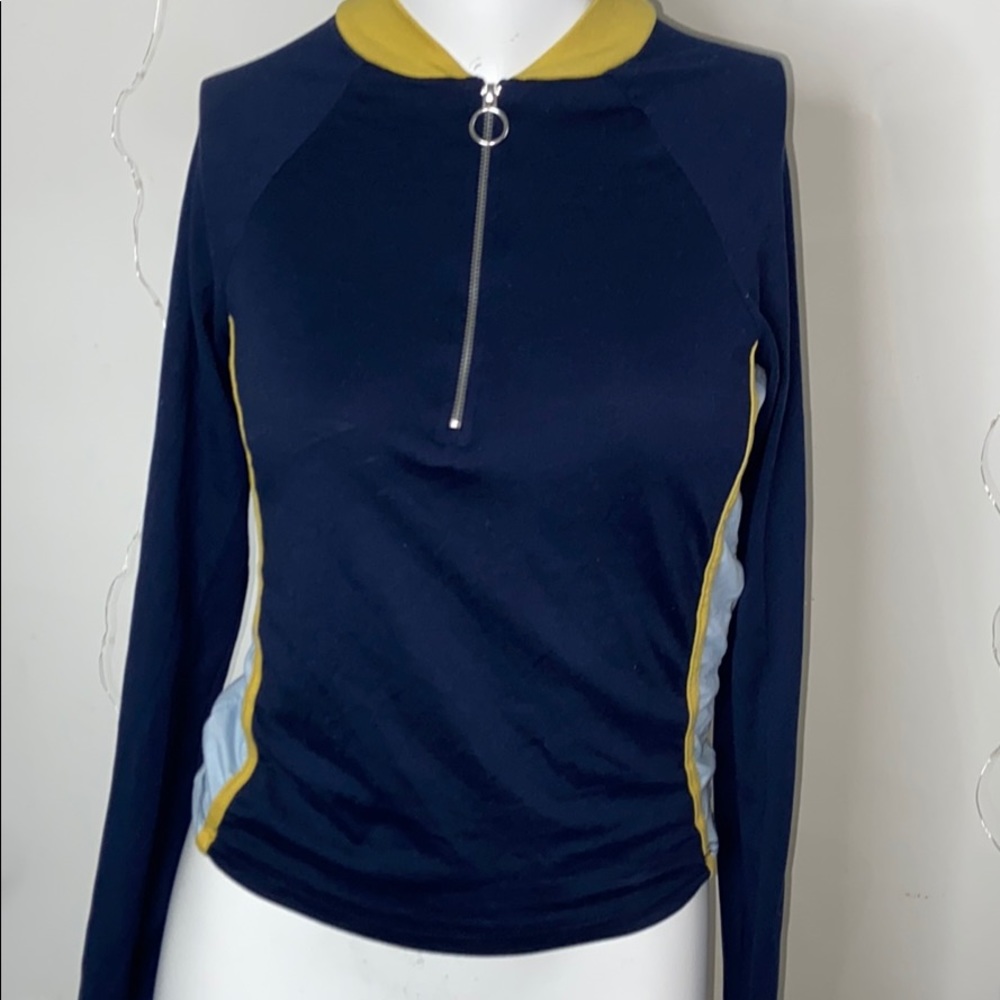 Mock neck top